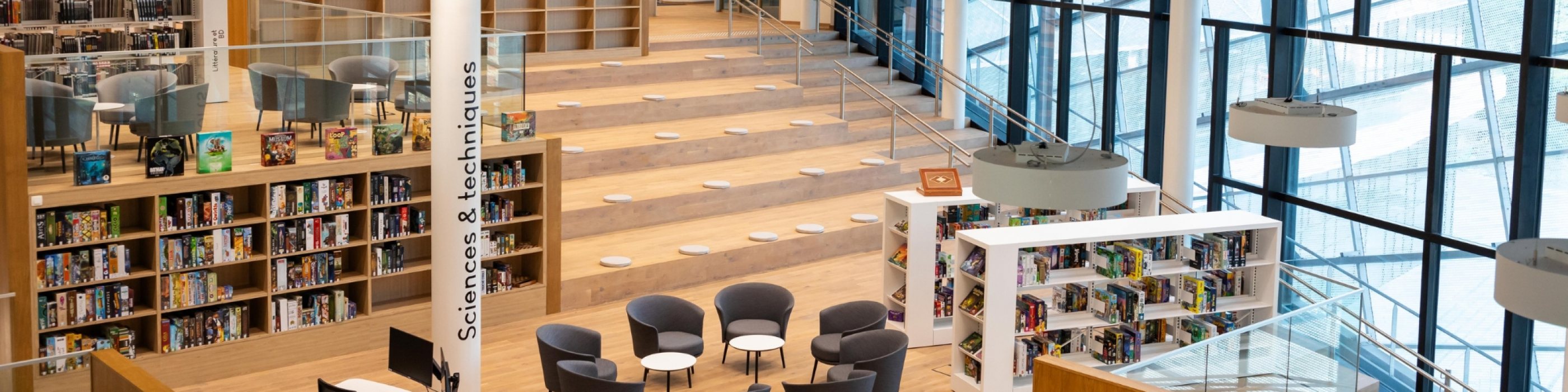 Vous pourrez déjà emprunter ou ramener des documents dès ce samedi lors de la Journée découverte du B3 ! 