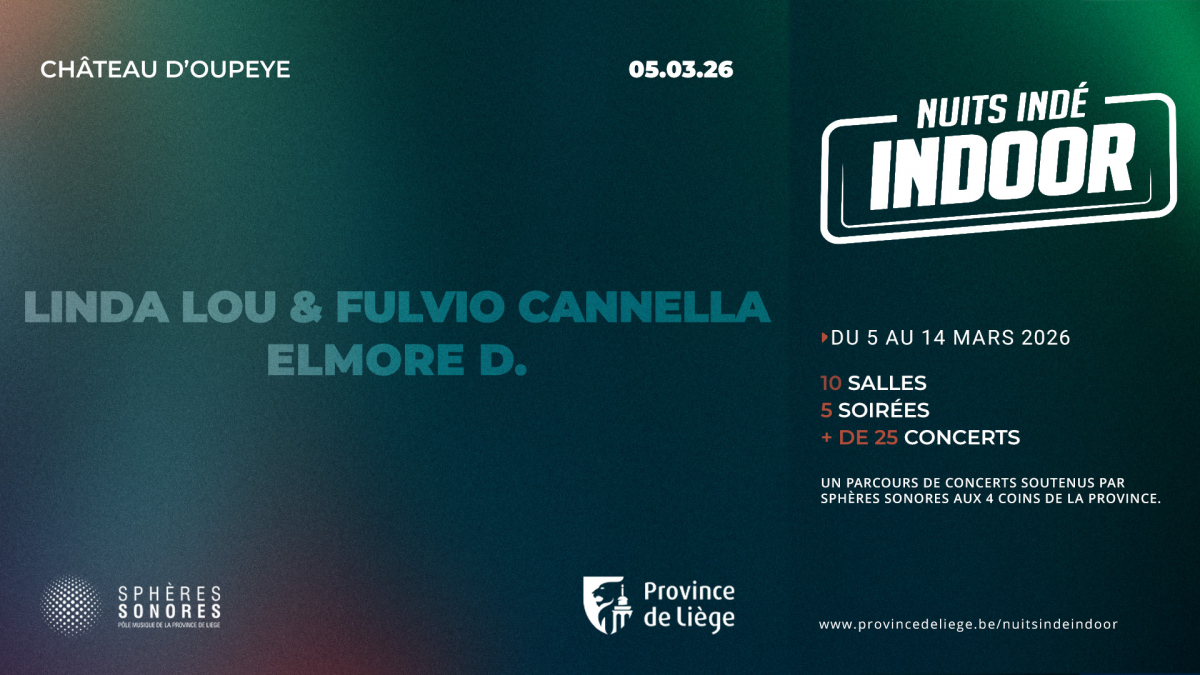 Nuits Indé Indoor - Linda Lou & Fulvio Cannella Elmore D.