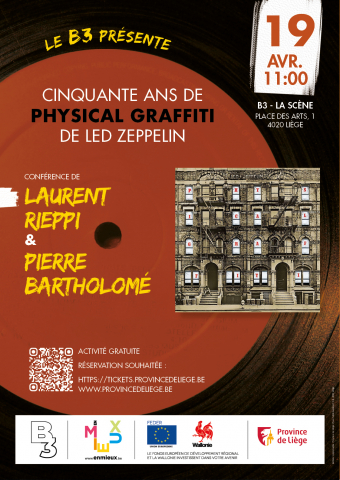 Samedi du Rock - Led Zeppelin - B3 Province de Liège