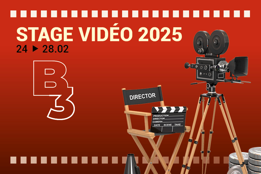 Stage vidéo B3